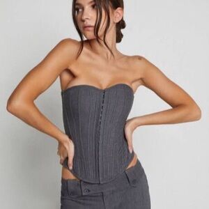 Tiger Mist Milly Corset Grey